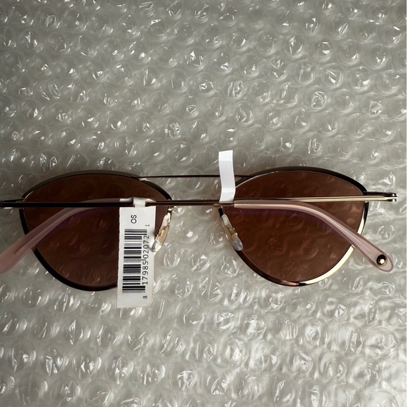 New Garrett Leight Breeze Sunglasses Wire Frame Pink Tint Electric Sun Designer main image 8